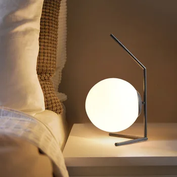 

Ball Table Lamp Simple Fashion Decoration Table Lamp Bedroom Bedside Computer Table Lighting Table Lamp