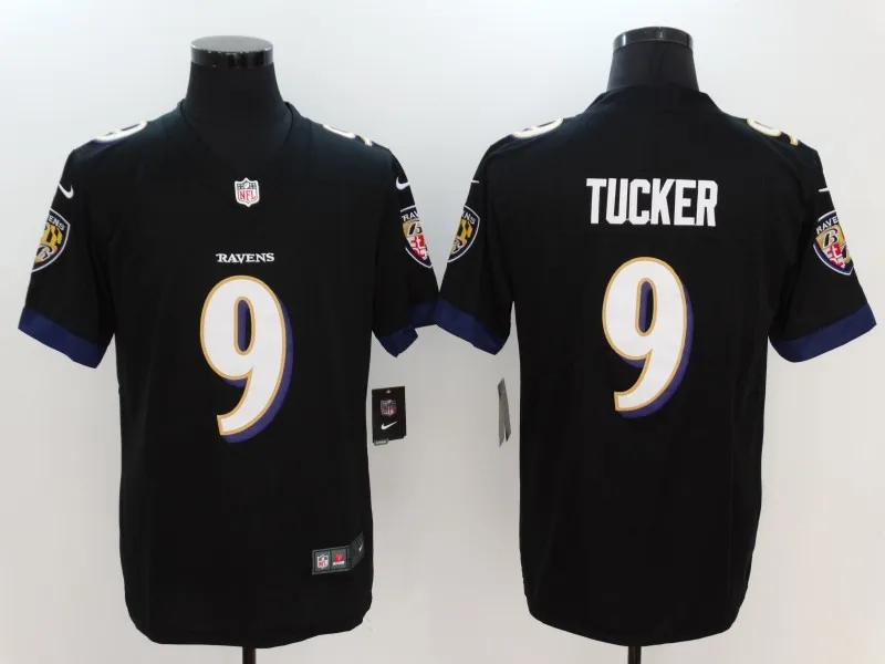 Мужская одежда Baltimore Lamar Jackson Terrell Suggs c. J. Mosley Joe Flacco Джастин Такер игровая цветная Футбольная форма - Цвет: Темно-серый