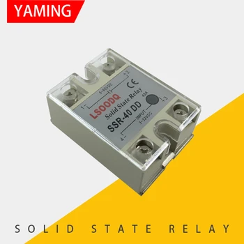 

DC Control DC 40A Single-phase Solid State Relay With Protective Cover SSR-40DD