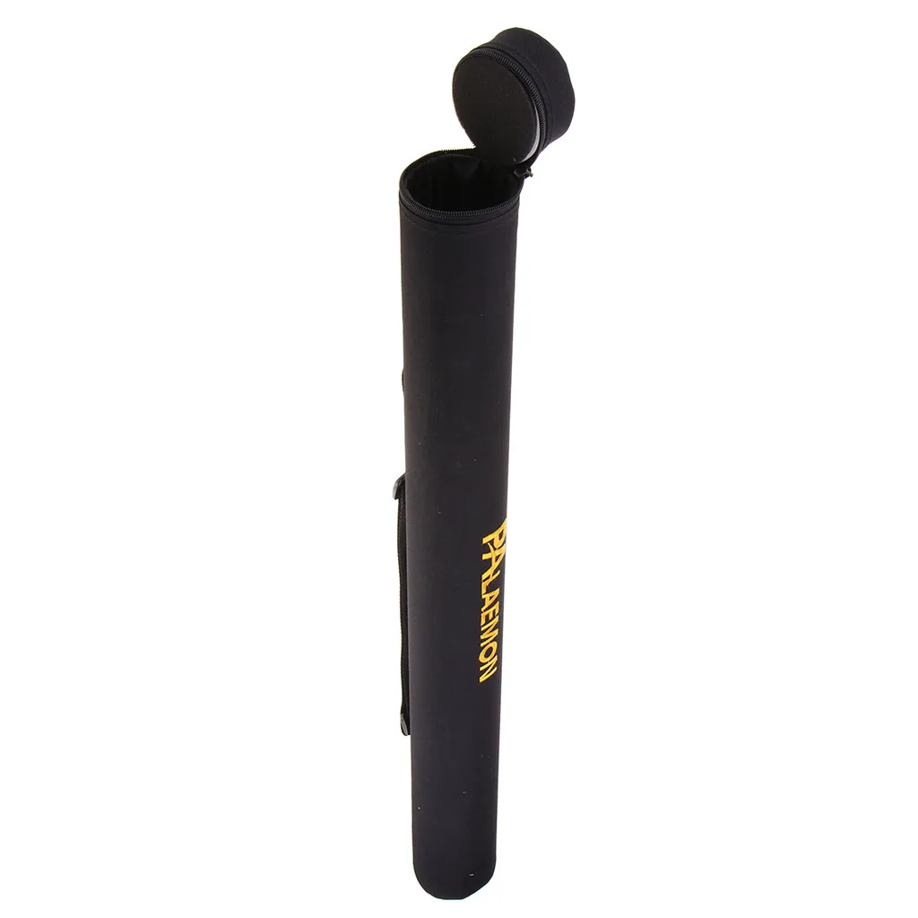 Rod Tube Case with Zipper Cap for Fly Rod Holder Oragizer Protection