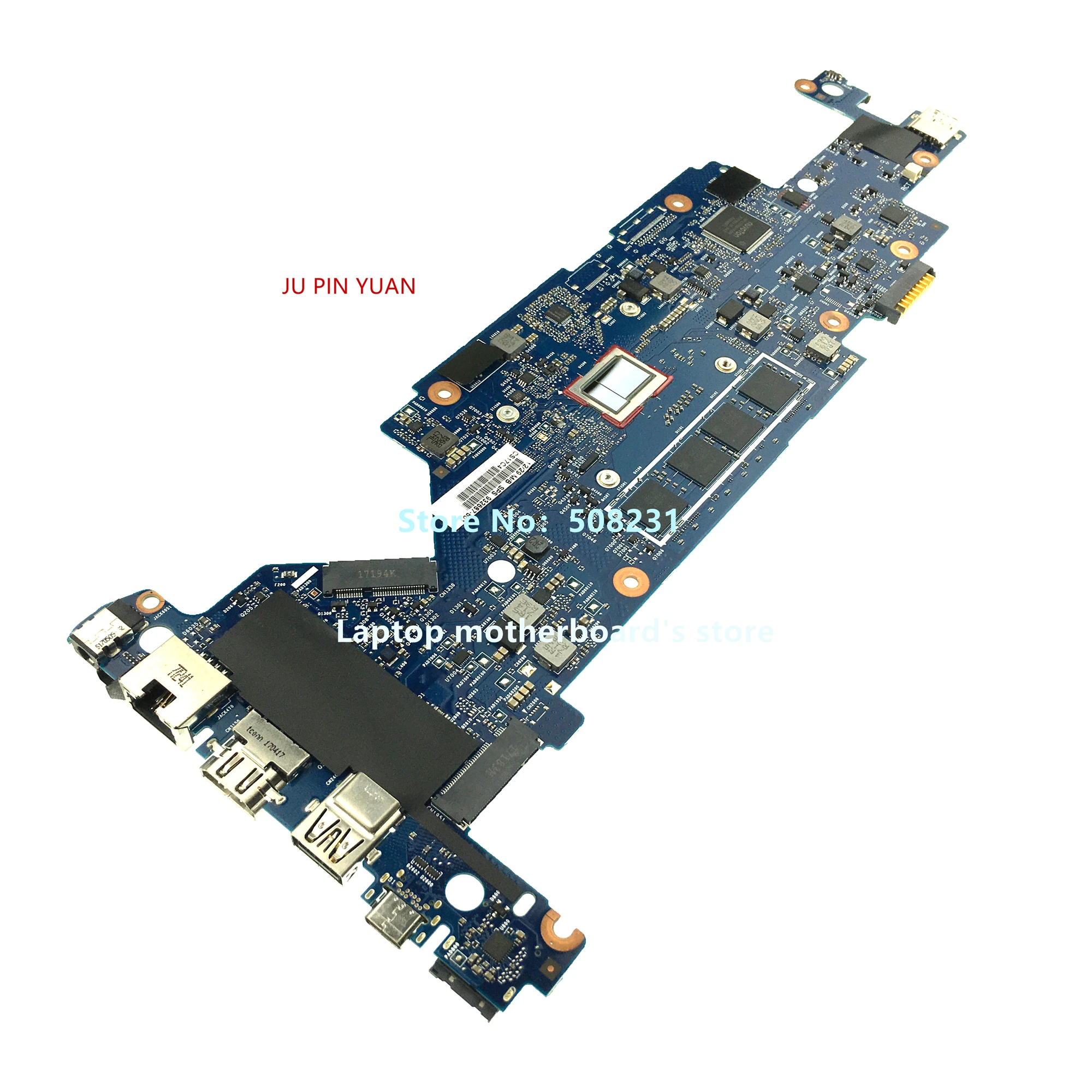 

For HP PB X360 11 G2 HSN-I10C Laptop Motherboard 932687-601 932687-001 932687-501 6050A2908801-MB-A01 With SR2ZY M3-7Y30 4GB