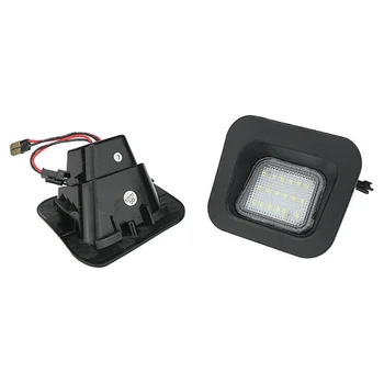 

2*LED License Plate Rear Bumper Light For Dodge Ram 1500 2500 3500 W/ Decoding Increased Visibility And Definition