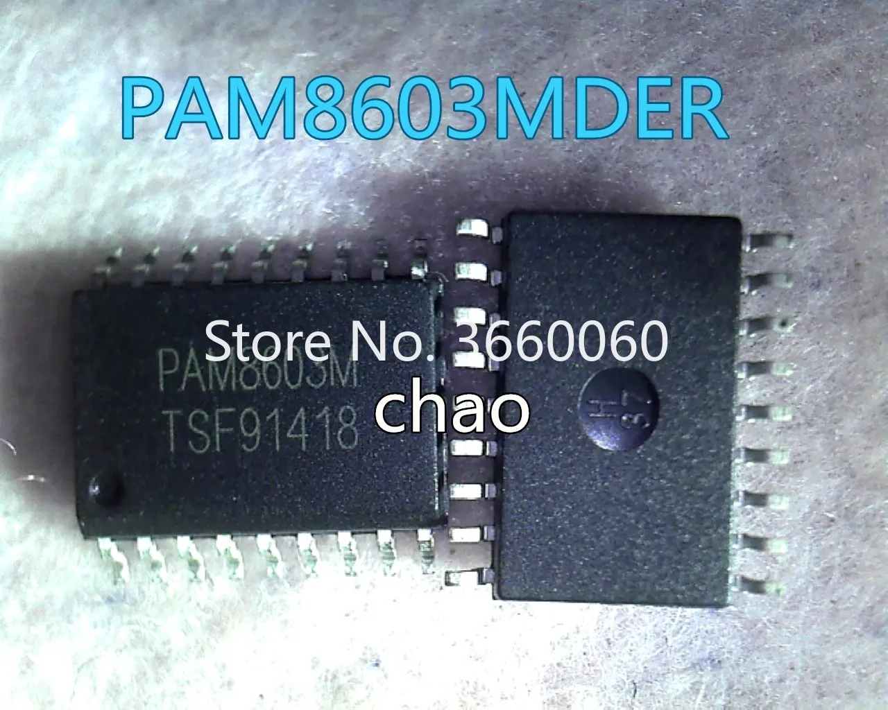 5 шт./лот PAM8603MDER PAM8603M 4