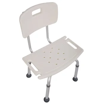 

Aluminum alloy Bath Chair 7 Gears Height Adjustable Bench Stool Seat Safe Bathroom Seat Elderly Bath Tub Shower Chair Furniture