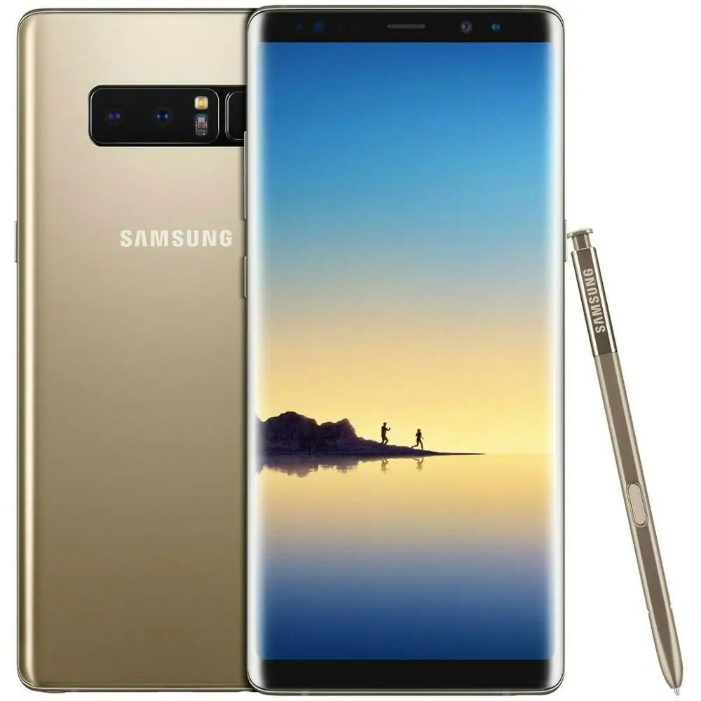 Samsung Galaxy Note8 Note 8, две sim-карты, N9500, 64 Гб ПЗУ, 6 ГБ ОЗУ, Android, четыре ядра, 6,3 дюйма, две 12МП ПЗУ, Snapdragon 835, мобильный телефон