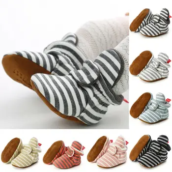 

NEW 2020 Toddler Newborn Cartoon Soft Crib Sole Baby Kids Girls Boy Prewalker Shoes 0-18M