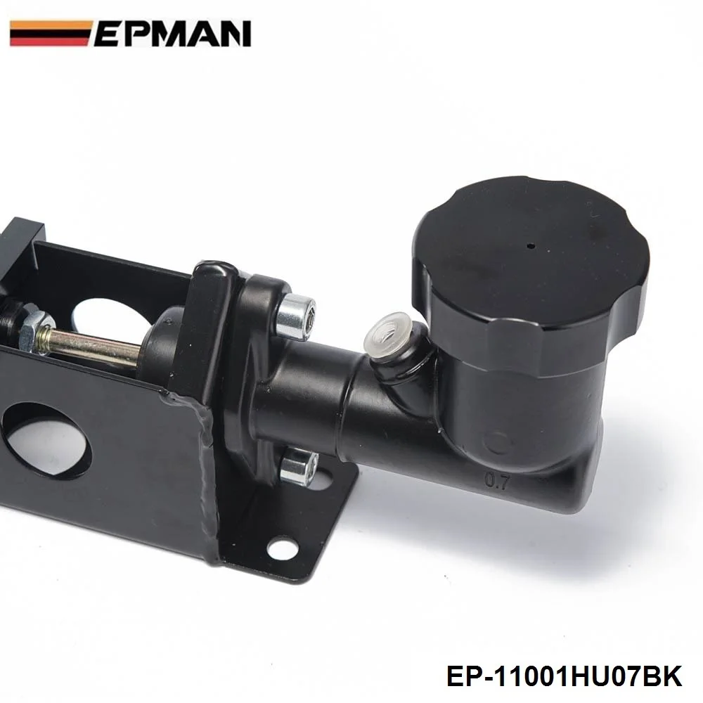 EPMAN Black General Racing Car 0.7 Bar E-Brake Drift Racing Handbrake Lever Gear Locking Turnk EP-11001HU07BK