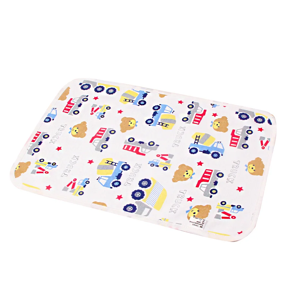 30*45cm Diaper Changing Mat Portable Waterproof Nappy Changing Pad Cover Breathable Baby Diaper Urine Pad Reusable Wipes