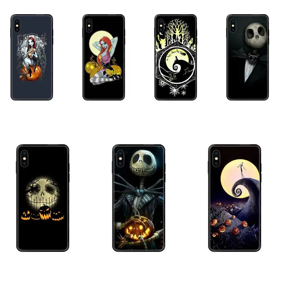 Для Huawei P40 P30 P20 P10 P9 P8 Lite Plus Pro 2017 P Smart 2019 Мягкий чехол Чехол Кошмар Хэллоуин