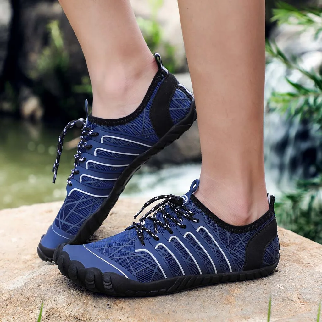 Мужская и женская обувь с пятью пальцами, летняя водонепроницаемая обувь для улицы, легкая мужская спортивная обувь, спортивные кроссовки для фитнеса#3