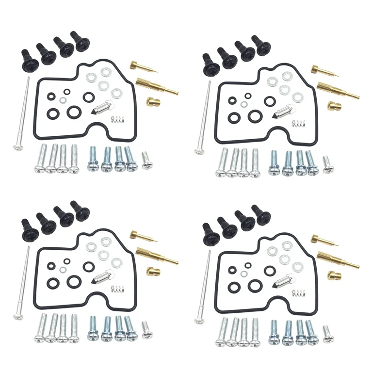 4 Set Motorcycle Carburetor Repair Kit Seat Gasket for Kawasaki ZX900