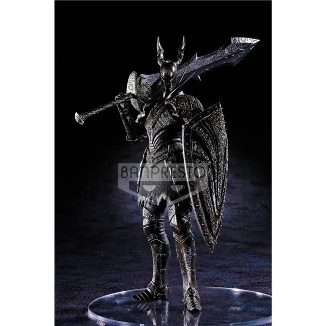 

Anime DXF Dark Soul 2 Generation Black Knight Black Paid King Silver Knight Ledo Prize Figure Garage Kit