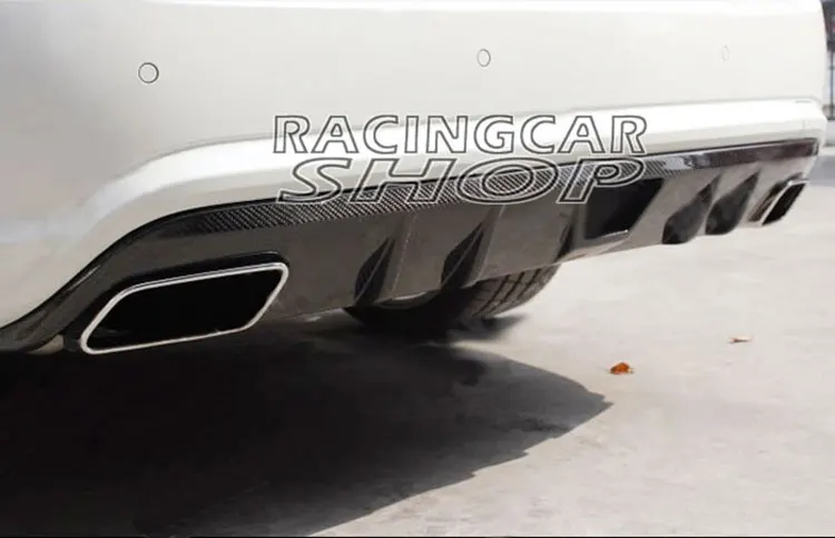 

3K Real Carbon Fiber Rear Lip Diffuser Fit For Benz W207 E550 AMG Sport Package M059