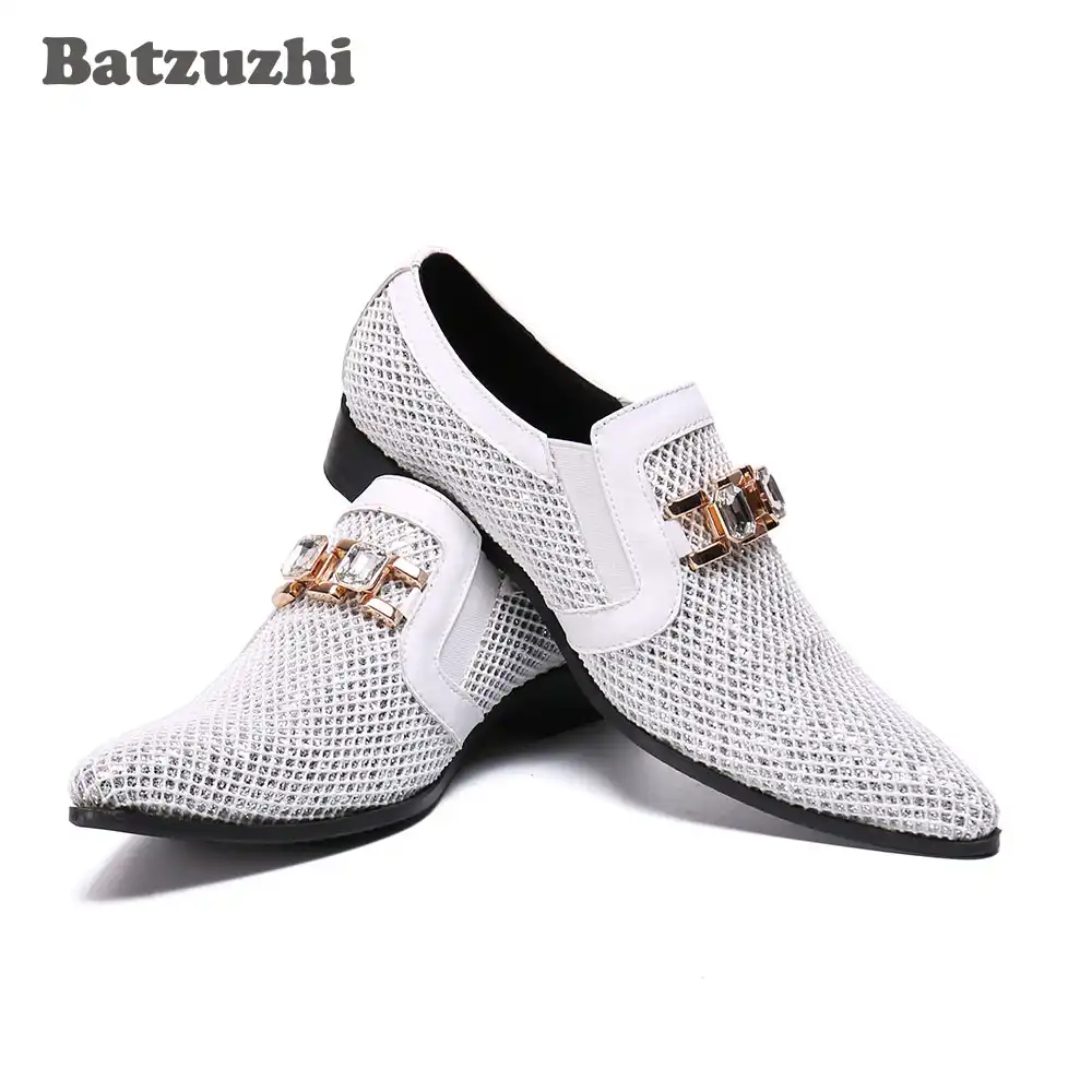 white casual dress shoes mens