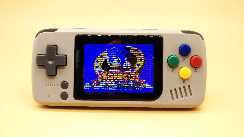 Ретро портативная игровая консоль 12 эмуляторов с TF слотом для карт 32G TF карта AV Out