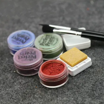

Pearlescent gouache pigment is delicate. Pearl powder, powder can be added to pen ink art supplies watercolor pigment