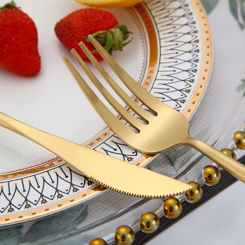 The Modest Dining Cutlery Set - Knife, Fork & Spoon Flatware