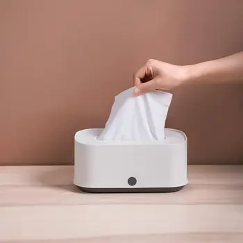 

1PC Tissue Box Simple Stylish Home Decor Multifunctional Wooden Plastic Tissue Box Solid Color Nordic Tissue Box Dropshipping