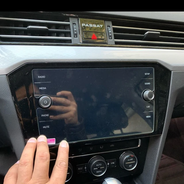 Pellicola in vetro temperato per Volkswagen Tiguan 2021 2022 8 pollici auto  infotainment radio gps navigazione schermo protezione cruscotto - AliExpress