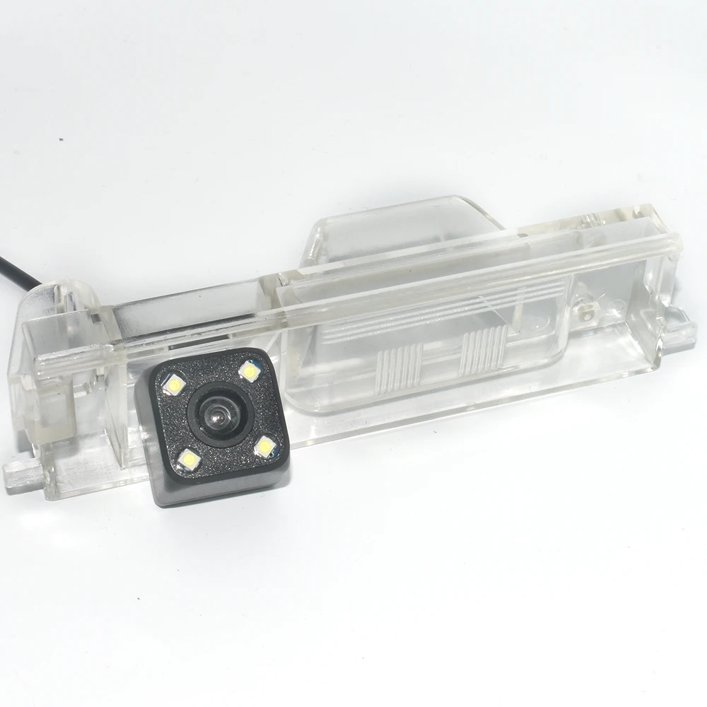 ZJCGO CCD камера заднего вида для Chery Tiigo DR Motor DR5 J11 Ruihu Matchedje V3 Speranza Vortex Tingo Rely X5 - Название цвета: 4-LED