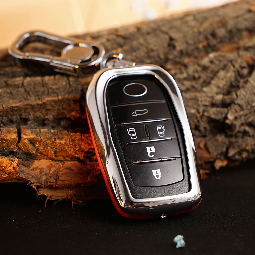 Для Тойота Королла Land Camry Coralla Корона RAV4 автомобиль дистанционного ключа чехол Fob чехол-накладка мягкий чехол держатель чехол для IPad мини 2/3/5 кнопок