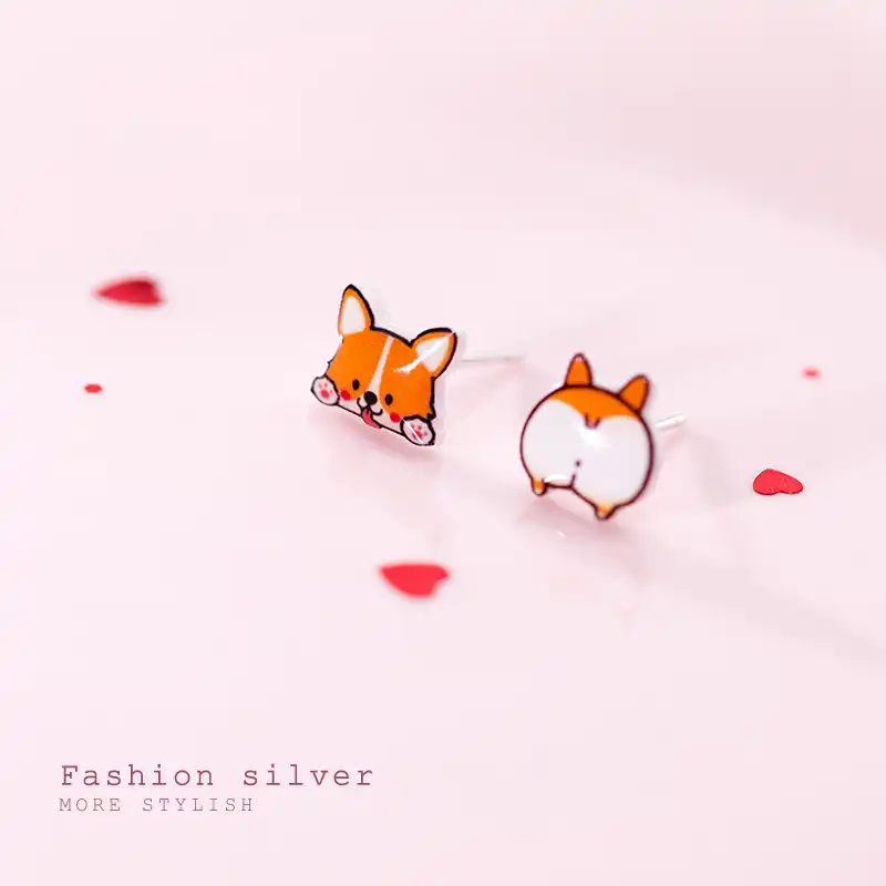 silver corgi puppies