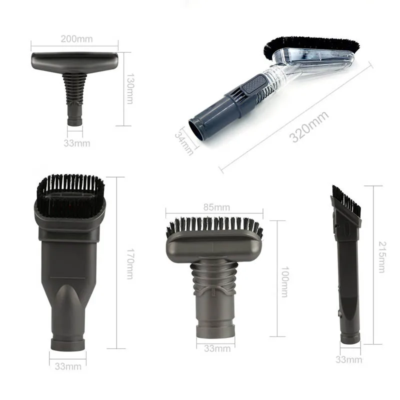 Запасные части для Dyson V6 V7 V8 V10 DC24 DC33 DC35 DC39 DC44 DC58 DC59 DC62 DC74 8 шт.|Запчасти пылесоса| |