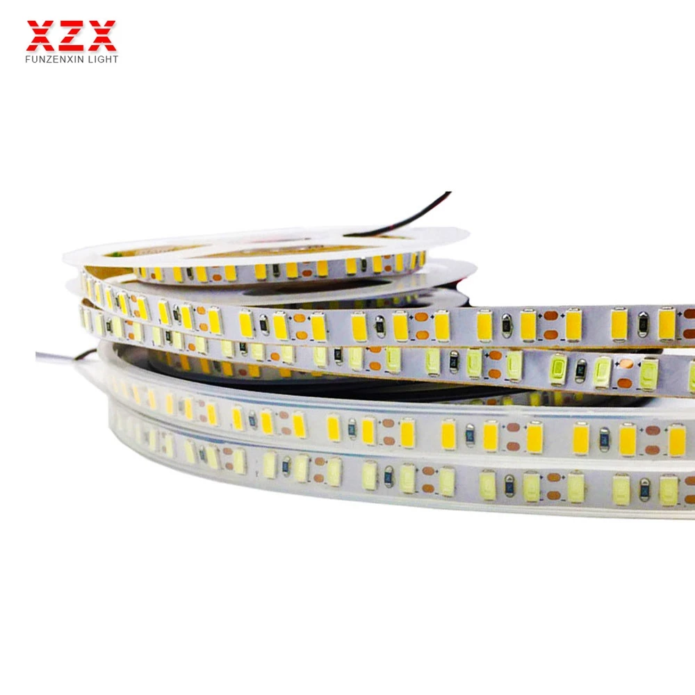 Светодиодная лента гибкая светодиодная SMD5630 5 м пост. Тока белый /теплый
