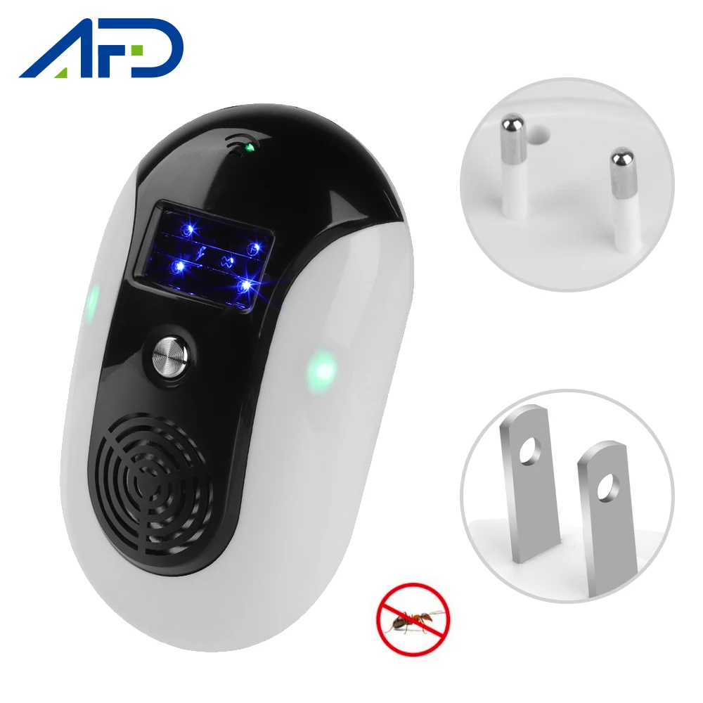 Ultrasonic Electronic Pest Repeller Mosquito Reject Machine Anti Insect Device Ultrasound Repellent US EU Plug | Дом и сад