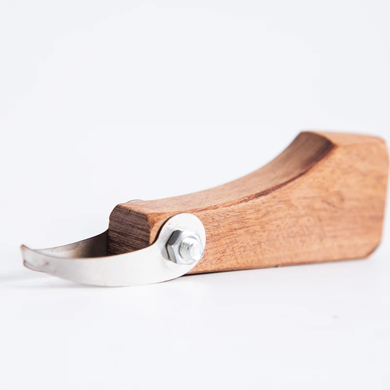 Pottery Tools Clay Sculpting Tools Trimming Knife Clay Plastic Scraping Trimming Engraving Texture Single-head Ring Knife