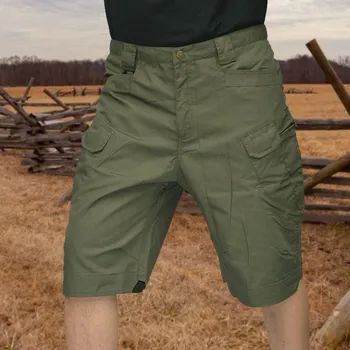 Tactical Shorts Men Waterproof Quick Dry Camo Short Pant Soft Comfort Hiking Overalls Shorts Summer Training Suits 4