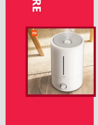 Увлажнитель воздуха xiaomi Mijia deerma 5L, 35 дБ, тихий, Очищающий воздух для помещений с кондиционированием воздуха, офисный, бытовой