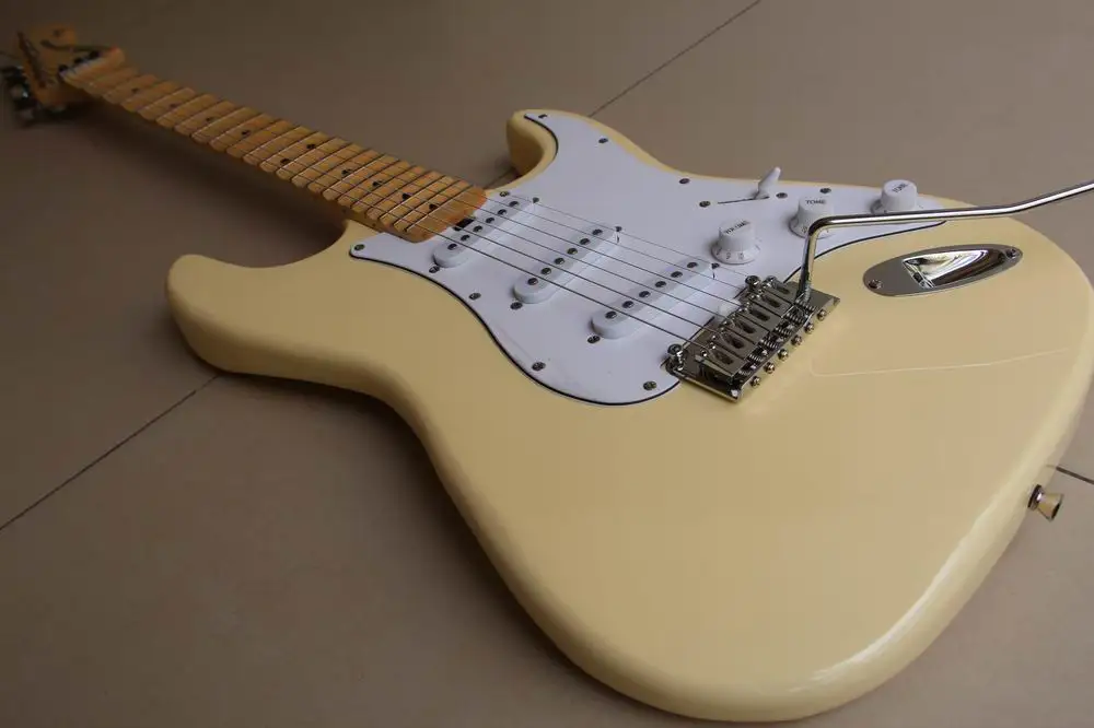 Оптовая продажа гитары Новый Yngwie Malmsteen электрогитара с зубчатым грифом