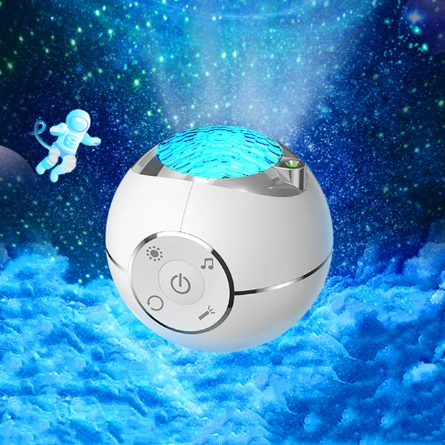 Planetary Laser Projection Lamp Usb Remote Control Rotating Dream Ocean Night  Light Led Bedroom Decoration Starry Projector Lamp - Night Lights -  AliExpress