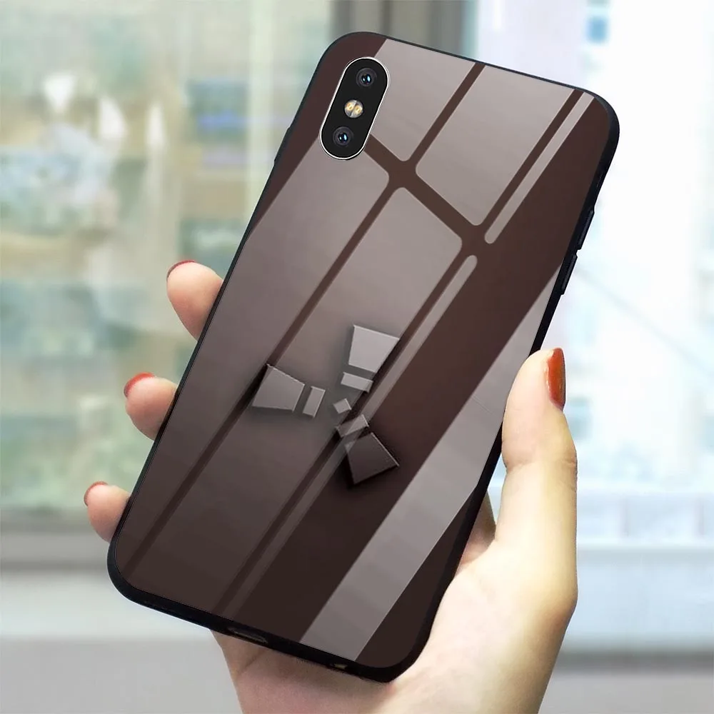 

Rust game Phone Case for iPhone XR Cover 5 5S SE 6 6S 7 8 Plus Xs Max X Tempered Glass