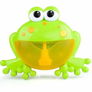

Frog Bubble Machine ABS Water Spray Toys Music Bathroom Playing Toys Interest Cultivation Interactive Toys
