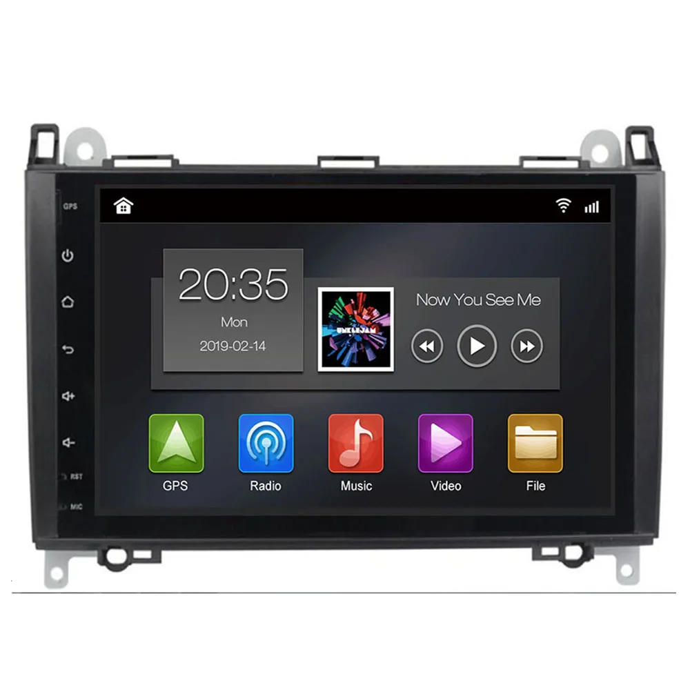 DSP ips 9 ''автомобильный радиоприемник мультимедиа 2 Din 4G Android 9 dvd gps для Benz/B200/A B Class/W169/W245/Viano/Vito/W639/Sprinter W906 OBD2