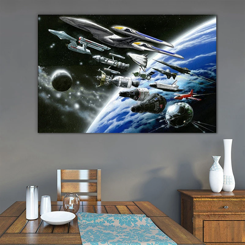 Star Trek Wallpapers HD Canvas printed Home decor painting room Wall art poster