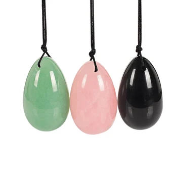 

3pcs/set Face Care Tools Jade Yoni Egg Set Kegel Jade Eggs Tightening Vaginal Jade Egg Pink Yoni Massage Kegel Muscle Exerciser