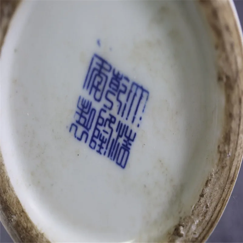 Blue and White Porcelain Vase, Unique Old Chinese Style, Dragonic 6