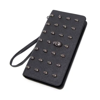 

1PC Cash Holder Wonderfully Designed Convenient Black Wallet Hand Bag Zipper Purse for Storage Outdoor Ladies