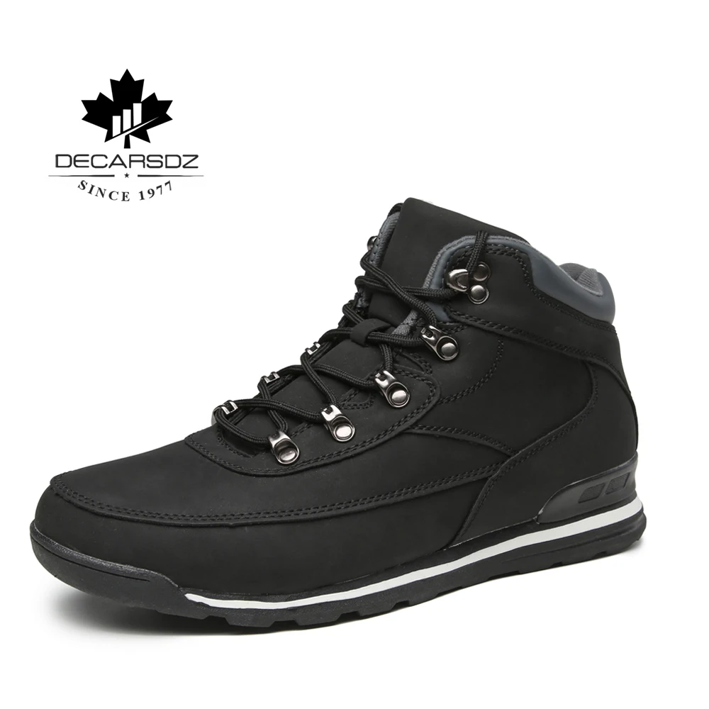 Mens Boots Sneakers DECARSDZ Hiking Non-Slip Fashion Autumn Basic Comfy