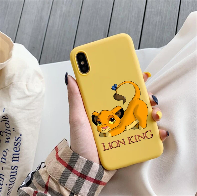 Мягкий силиконовый чехол для телефона Lion King Movie Color для iphone 6/6s,6 Plus/6s Plus, 7/8 X, XS, XR, XSMax 11 pro - Цвет: HHSR-23960
