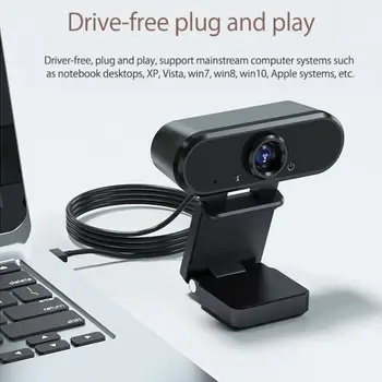 

1080P HD Webcam Web Camera Built-in Microphone Auto Focus 90 ° Angle Of View Webcam Full HD 1080p Camara For PC