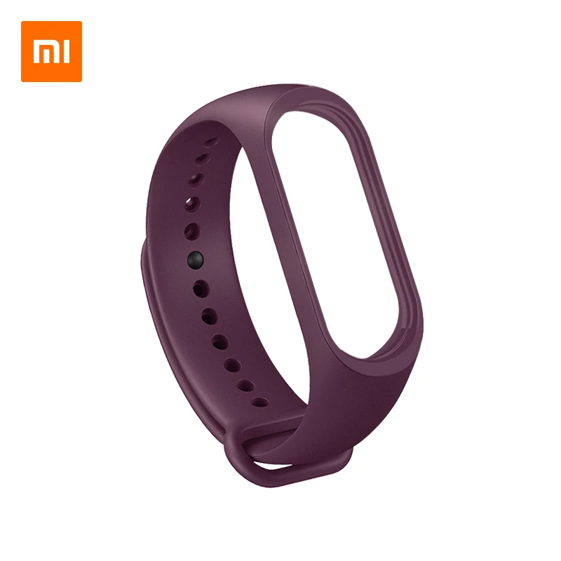 Xiaomi mi Band 4 NFC ремешок на запястье из ТПУ Черный Синий Оранжевый винно-красный розовый и mi Band 4 кабель для зарядки умные аксессуары - Цвет: Wine-red Special