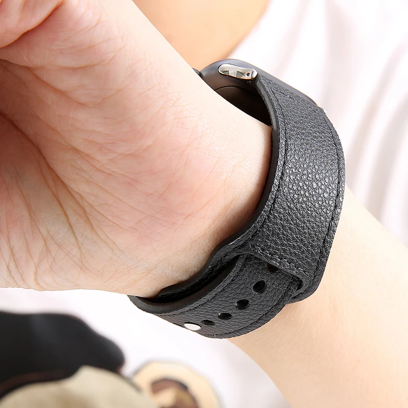 Кожаный ремешок для apple watch 42 мм 38 40 44 спортивный высококачественный iWatch 4 3/2 |