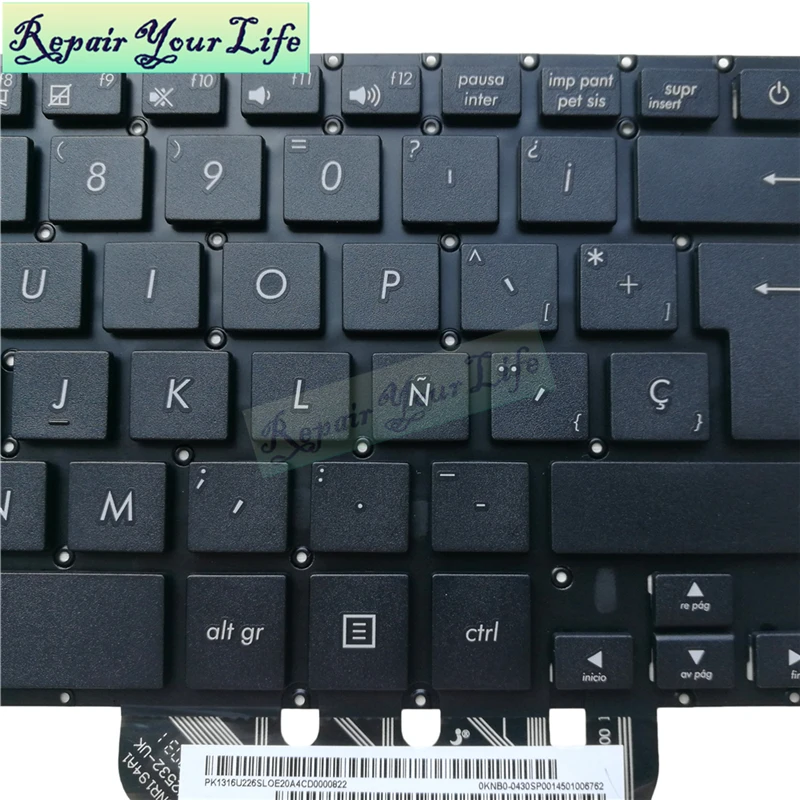 Espanhol Teclado do Portátil para Asus Zenbook Ux303l Ux303 U303lnb Ux302l Ux302la Ux302lg 0430sp00 Espanha sp Teclado Novo Ux303 - Imagem 2
