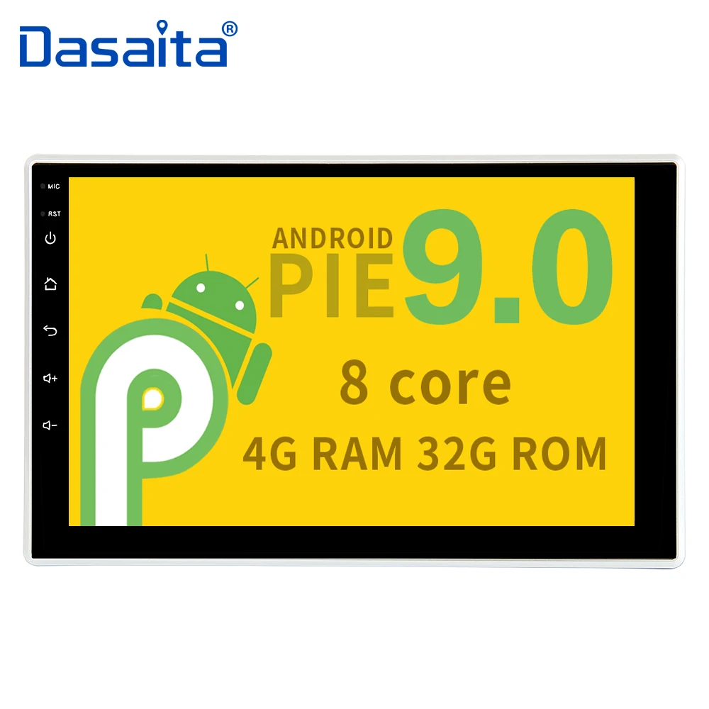 

Universal Android 9.0 Car Radio 1 Din Android 10.2" IPS Touch Screen Car Stereo GPS Navigation Built-in for Nissan Toyota