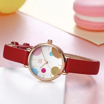 

SK Watch Women Quartz Jelly Creative Gift Minimalist Ladies Watches Casual Dress Personality New 2019 Relogio Feminino Top Sale