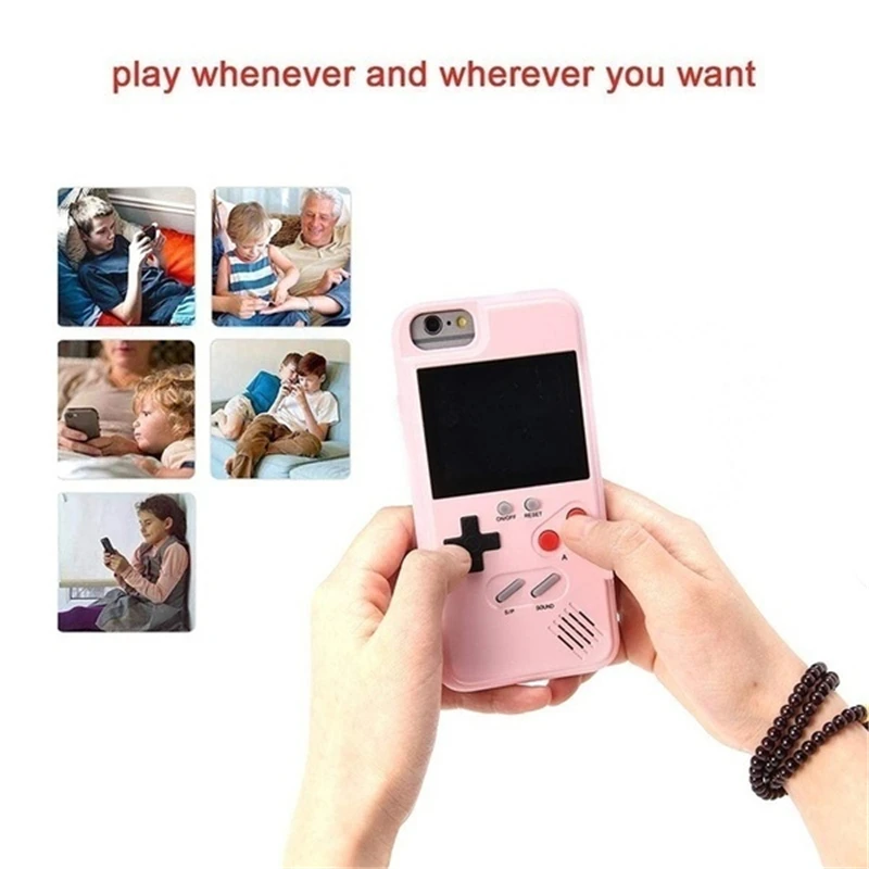 36 Classic Retro Reliver Stress Gameboy Phone Case for IPhone 13 Pro Max 12 Mini 11 XR X 8 7Plus IPone 13Pro Game Boy Game Cover xr cases